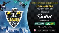 Playoff ONE Esports DOTA 2 SEA League. (Sumber: Vidio)