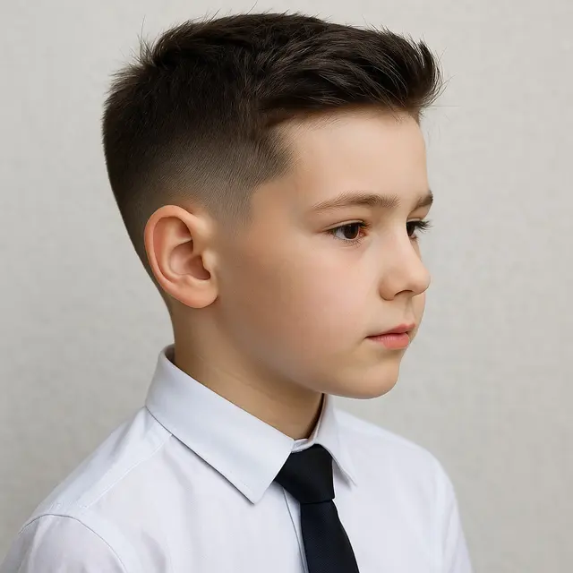 Model Rambut Anak Sekolah Laki-Laki 2025