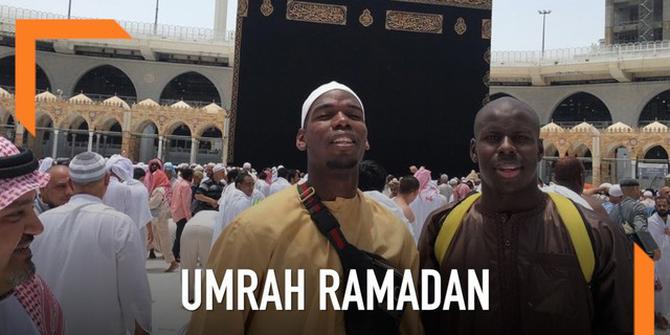 VIDEO: Rayakan Ramadan, Paul Pogba Berpose Depan Kakbah