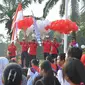 MPR menggelar acara Jalan Sehat 4 Pilar 5 Km Bersama MPR dengan garis start di komplek Gedung MPR/DPR/DPD RI, Senayan, Jakarta.