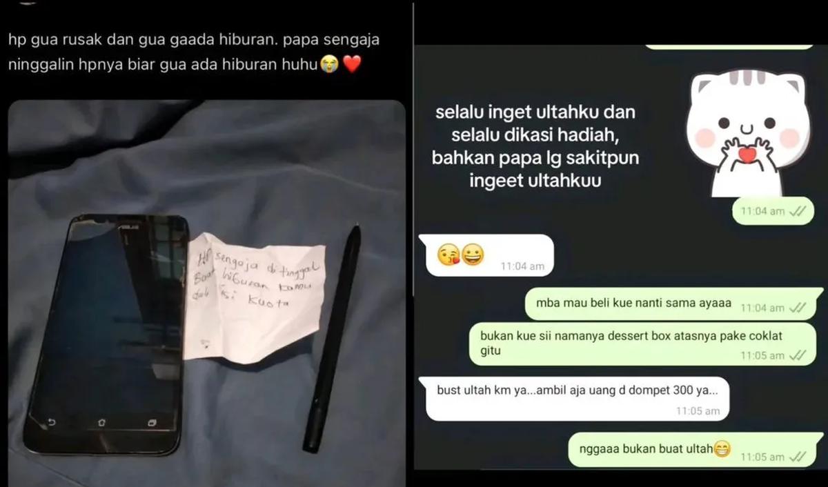 Selalu Diingat Ultahnya dan Beri Hadiah Meski sedang Sakit