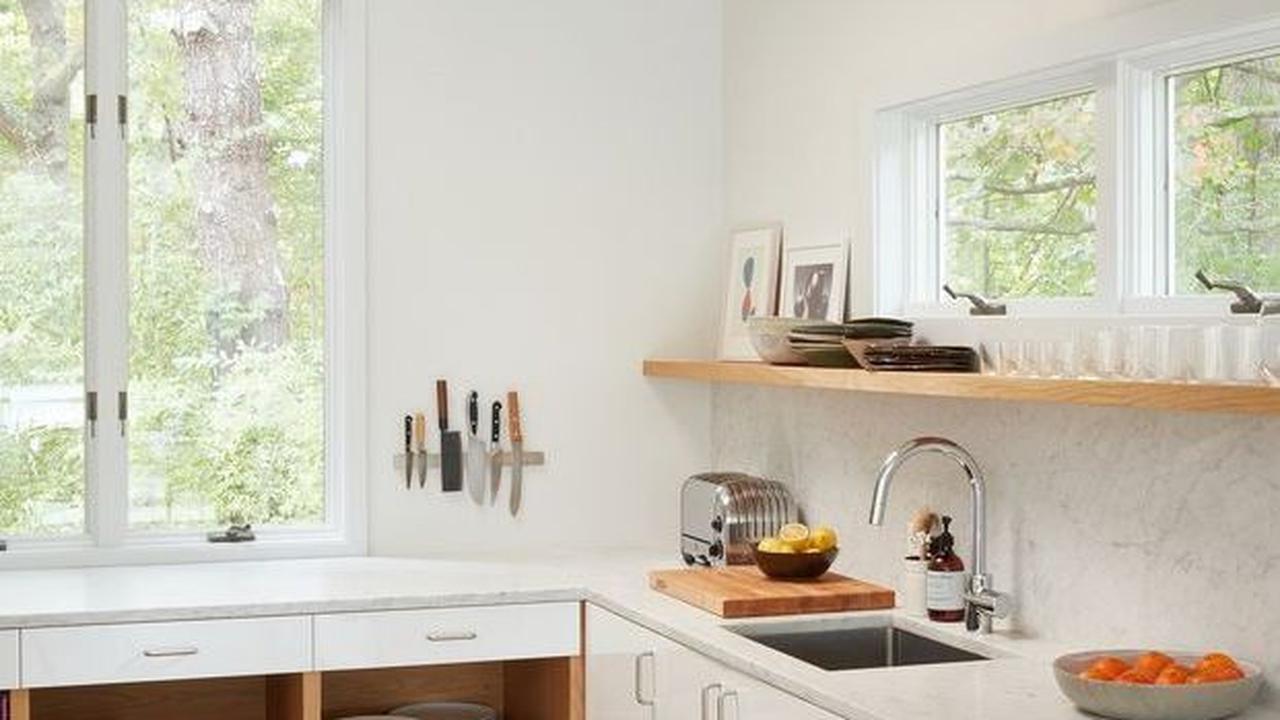 Dapur Letter L Minimalis Estetik