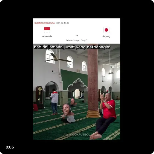 Potret 6 meme kocak jelang Indonesia vs Jepang, nostalgia zaman penjajahan