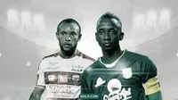 Makan Konate dan Zah Rahan. (Bola.com/Dody Iryawan)
