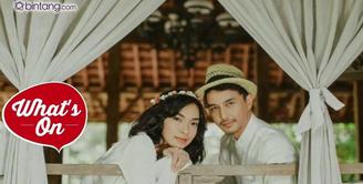Foto pernikahan Dimas Aditya dan TIka Bravani