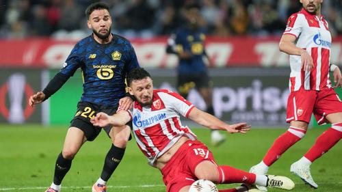 Foto: Lille Takluk dari Red Star Belgrade di Liga Europa, Calvin Verdonk Tetap Berkelas