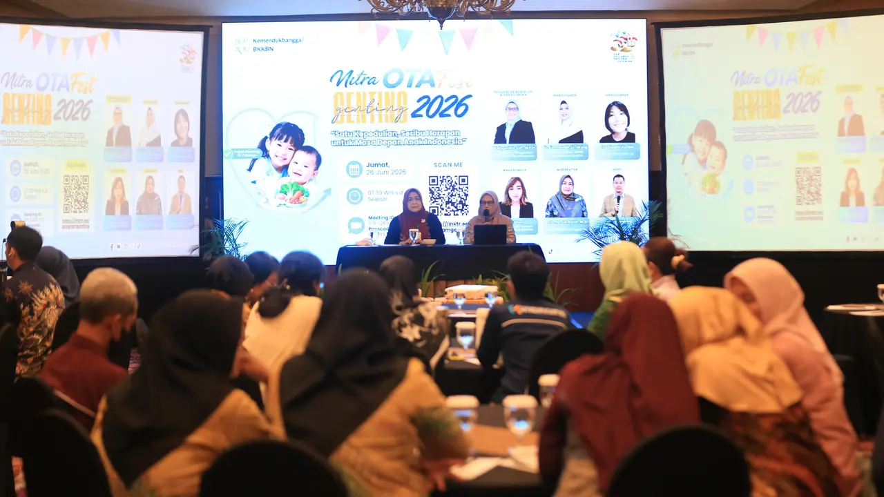 Kementerian Kependudukan dan Pembangunan Keluarga/Badan Kependudukan dan Keluarga Berencana Nasional (Kemendukbangga/BKKBN) menyelenggarakan kegiatan Mitra OTAFest GENTING bertajuk "Satu Kepedulian, Seribu Harapan untuk Masa Depan Anak Indonesia" di The P