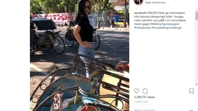 Aura Kasih (Foto: Instagram)