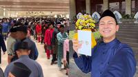 Lebaran di Brunei Darussalam, Warga Bisa Datang ke Istana Salaman dan Dijamu oleh Sultan. (Dok: TikTok&nbsp;@deckytri_id)