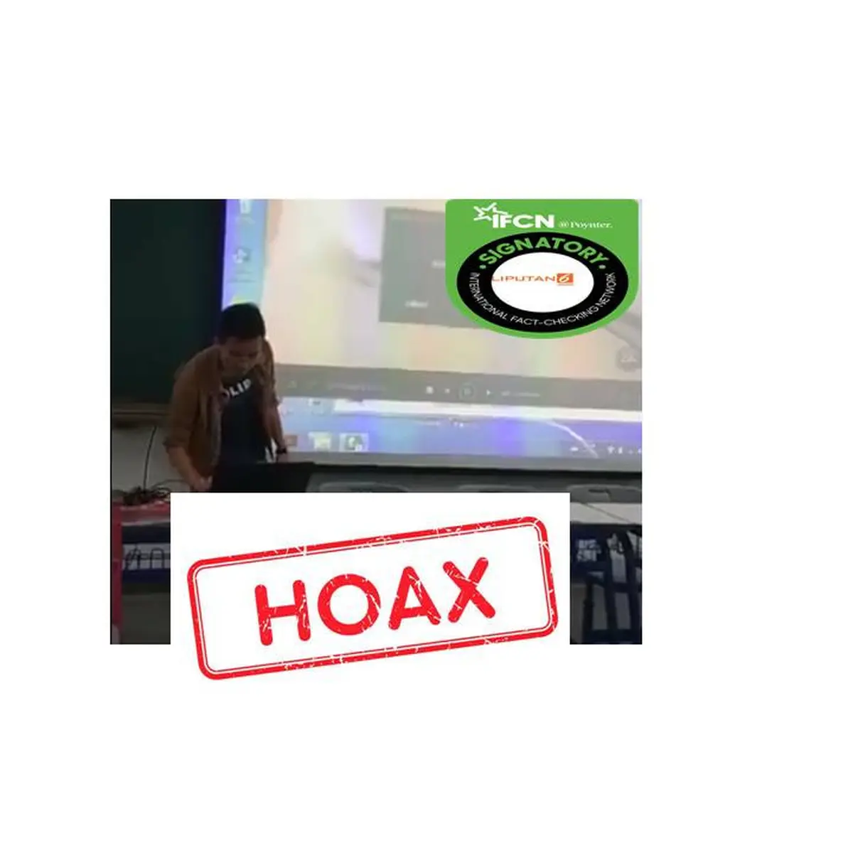 Cek Fakta: Hoaks Gibran Rakabuming Raka Putar Video Porno Saat Presentasi  di Depan Kelas - Cek Fakta Liputan6.com