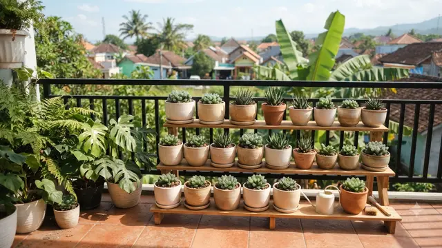 Tanaman yang Cocok Ditanam di Pot Tanpa Lubang sebagai Solusi untuk Balkon Minimalis Model Haworthia