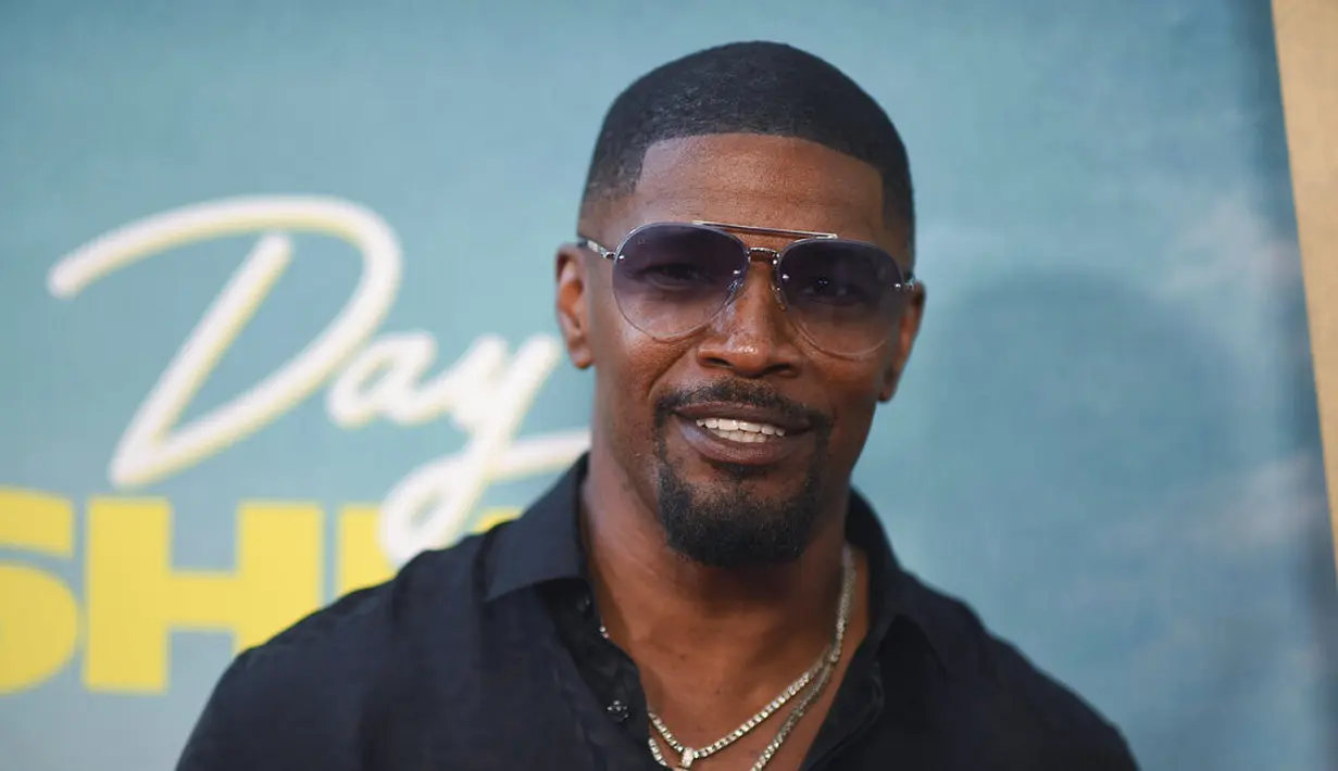 Jamie Foxx dalam premier Day Shift. (Foto: Richard Shotwell/Invision/AP)