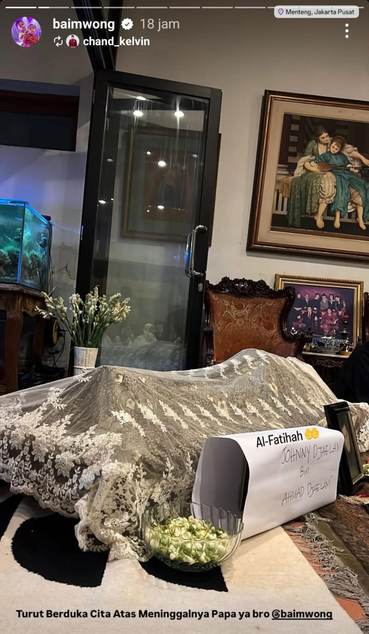 Baim Wong Bagikan Momen Terakhir saat Kiano dan Kenzo Cium Tangan Jhonny Wong Sebelum Meninggal Dunia