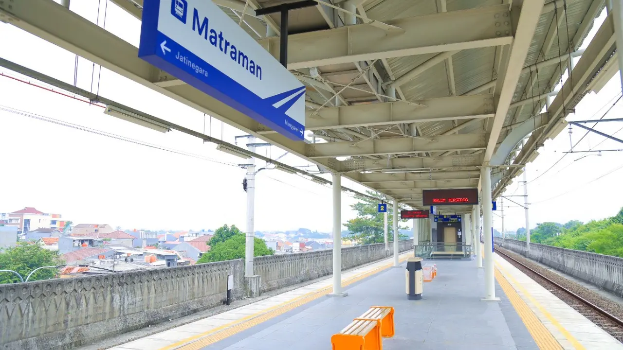 PT Kereta Api Indonesia (Persero) atau KAI telah resmi mengoperasikan Stasiun Matraman