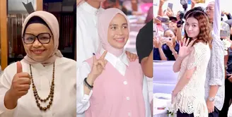 10 Adu Gaya Istri Capres Cawapres 2024 saat Nyoblos di TPS, Siti Atiqoh Berbaju Pink Valentine hingga Selvi Ananda Pakai Blus Renda