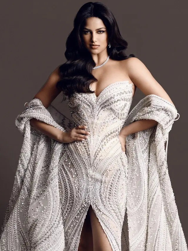 Harnaaz Kaur Sandhu yang dinobatkan menjadi Miss Universe 2021, @missuniverse