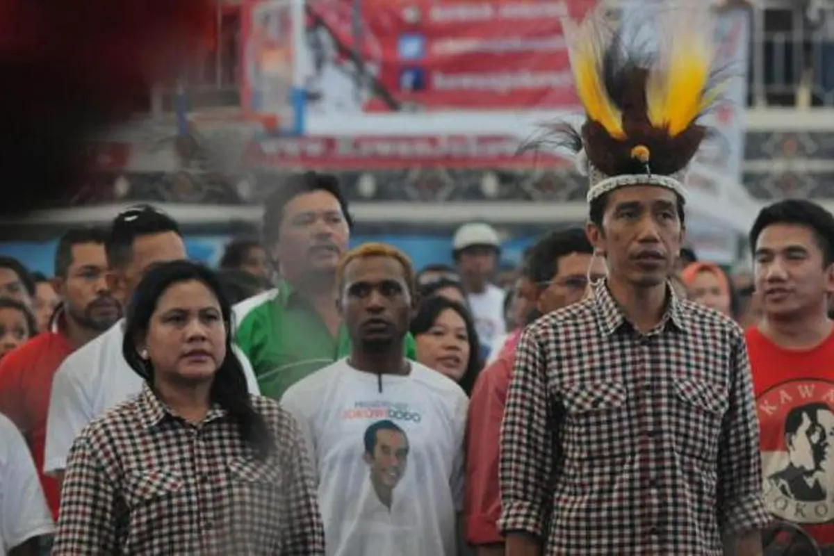 Jokowi Rayakan Tahun Baru dan Lewati Hari Pertama 2016 di Papua
