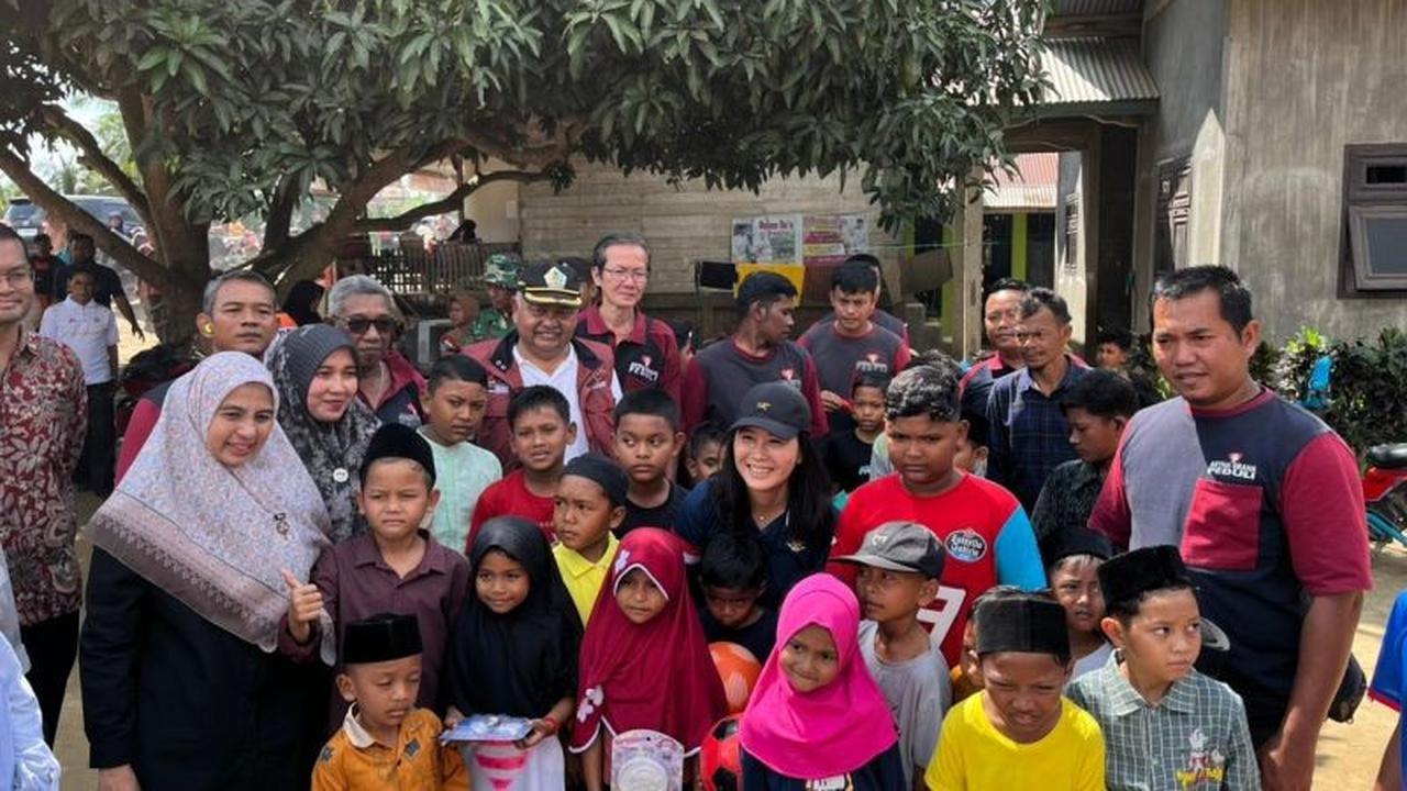 WamenPPPA dan Artha Graha Peduli Pastikan Pemulihan Berkelanjutan Aceh Timur