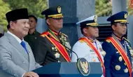 Pesan Prabowo di HUT ke-81 TNI: Jangan Pernah Jauh dari Rakyat