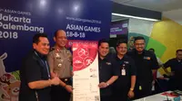 INASGOC selaku penyelenggara Asian Games 2018 secara resmi menjalin kerja sama dengan KiosTix sebagai partner penjualan tiket. (Bola.dom/Benediktus Gerendo Pradigdo)
