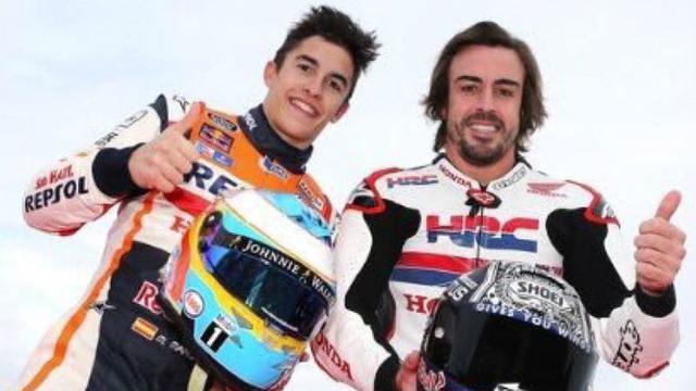 Fernando Alonso, Marc Marquez