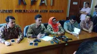 Ketua KPAI Asrorun Ni'am Sholeh bicara soal grup pedofil di Facebook, Selasa (21/3/2017). (Putu Merta Surya Putra/Liputan6/com)