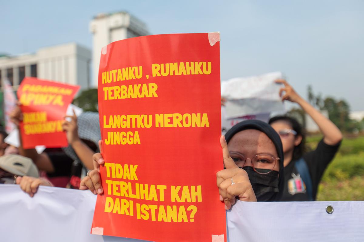 Soroti Karhutla di Kalimantan, Mahasiswa Desak Prabowo Bertanggung Jawab