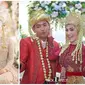 Potret Pasangan Artis Menikah Pakai Baju Adat Betawi. (Sumber: Instagram/imagenic/anggaptrh)