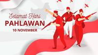 Ilustrasi hari pahlawan 10 November, pantun tentang pahlawan. (Photo on Freepik)