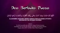 Doa Buka Puasa | Digital Imaging: Iqbal Nurfajri/bintang.com