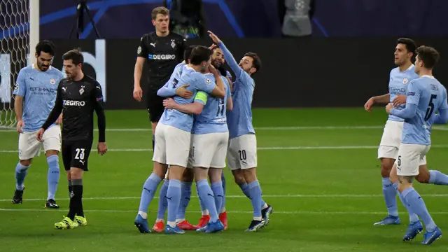 Manchester City Vs Borussia Monchengladbach