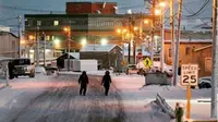 Utqiagvik di Alaska, Amerika Serikat, kota yang tak akan terkena sinar matahari selama 65 hari. (dok. Instagram @steluna_storta/https://www.instagram.com/p/Bqg8ERCB6sn/Henry