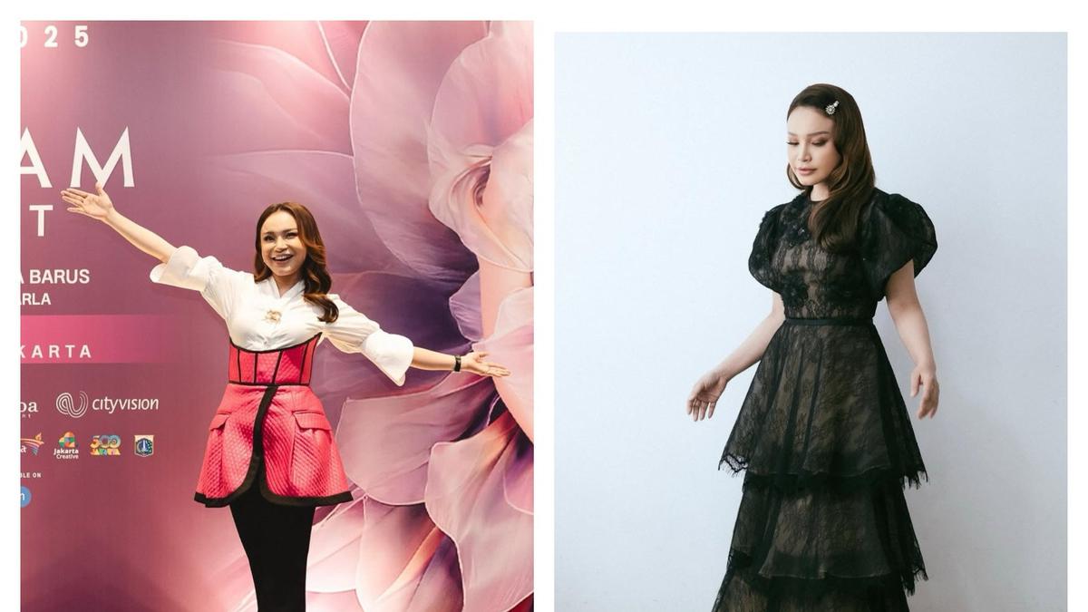 6 Model Rambut Panjang Bergelombang Ala Rossa, Inspirasi Cantik Awet Muda di 2025