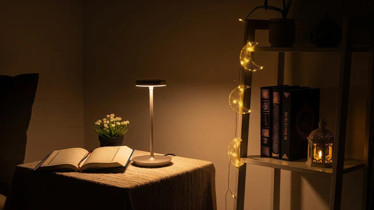 Dekorasi Lampu Ramadan