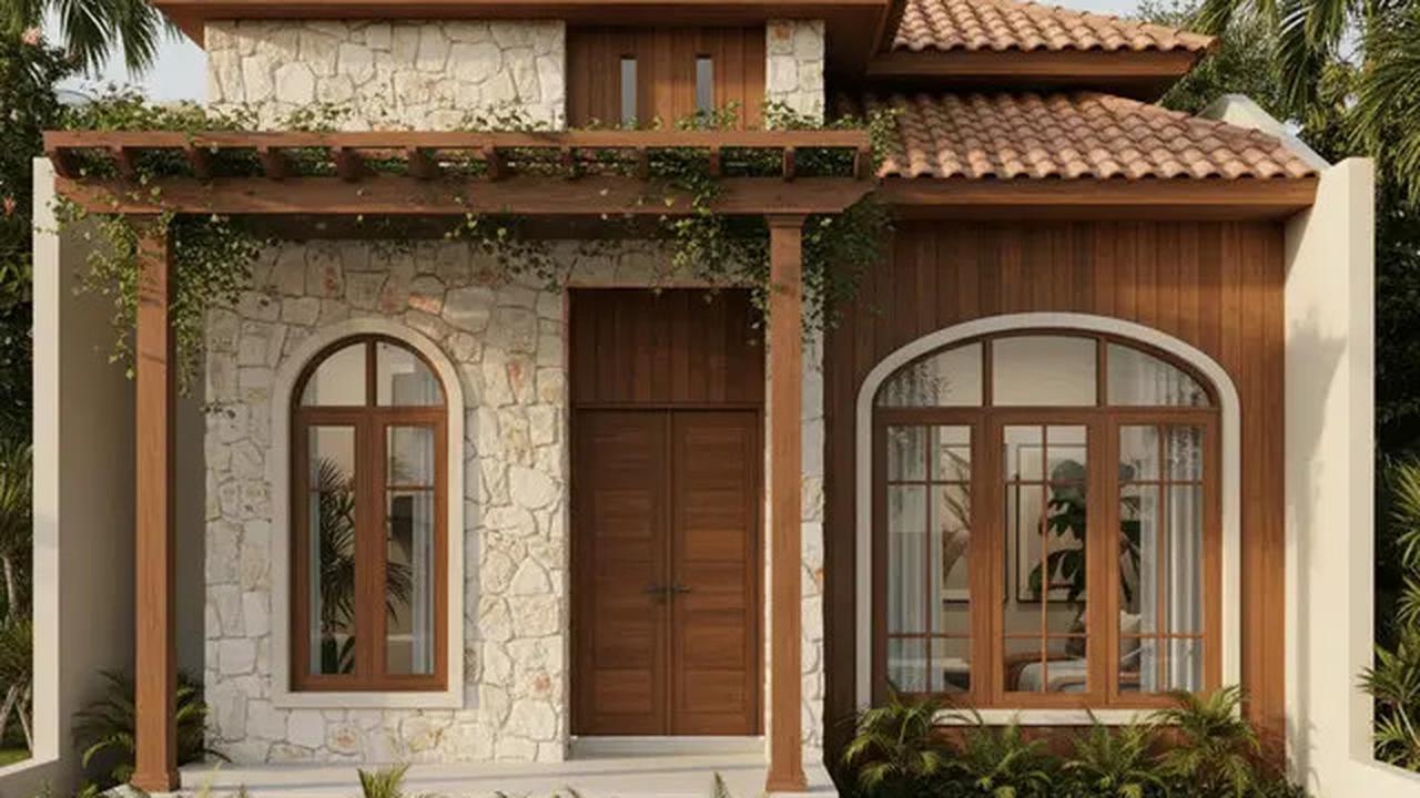 7 Desain Fasad Rumah Kecil agar Tetap Terlihat Mewah dan Elegan