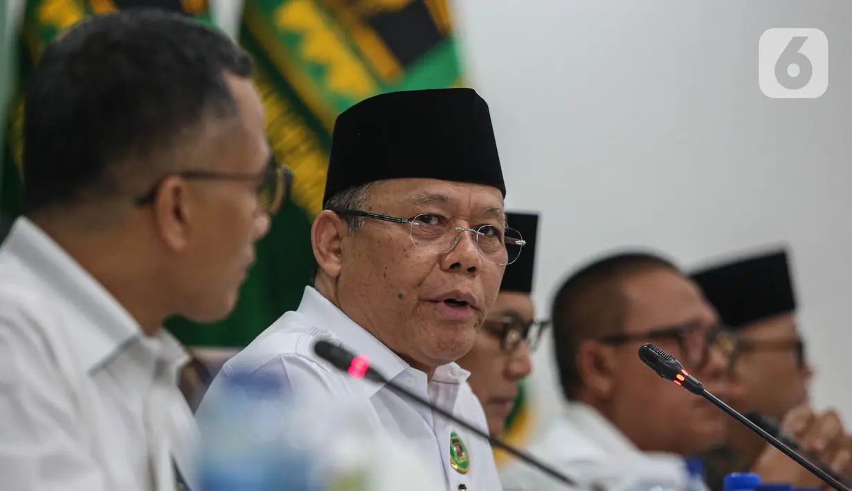 Sebelumnya diberitakan, Mahkamah Konstitusi (MK) menolak gugatan PPP sehingga mengakibatkan partai tersebut tidak lolos ambang batas parlemen pada Pemilu 2024. (Liputan6.com/Angga Yuniar)