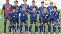 Timnas Jepang U-21 yang tampil di Asian Games 2018. (Bola.com/Dok. JFA)