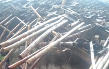 Nestapa Warga Lebak, Rumah Roboh Diterjang Angin Kencang dan Tak Mampu Bangun Kembali