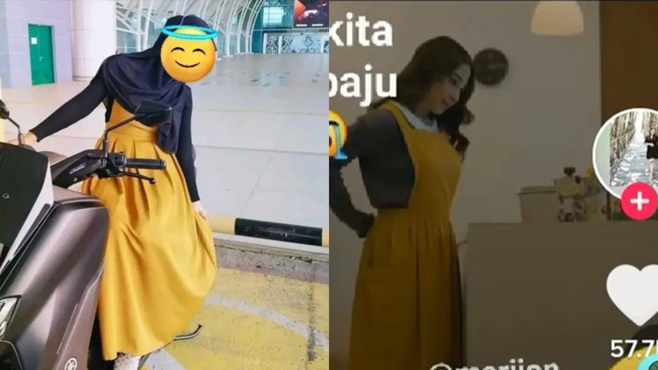 Baju Lebaran Mirip Celemek Artis