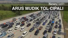 Meski lebaran masih 4 hari lagi, pemudik sudah melakukan perjalanan menuju kampung halaman