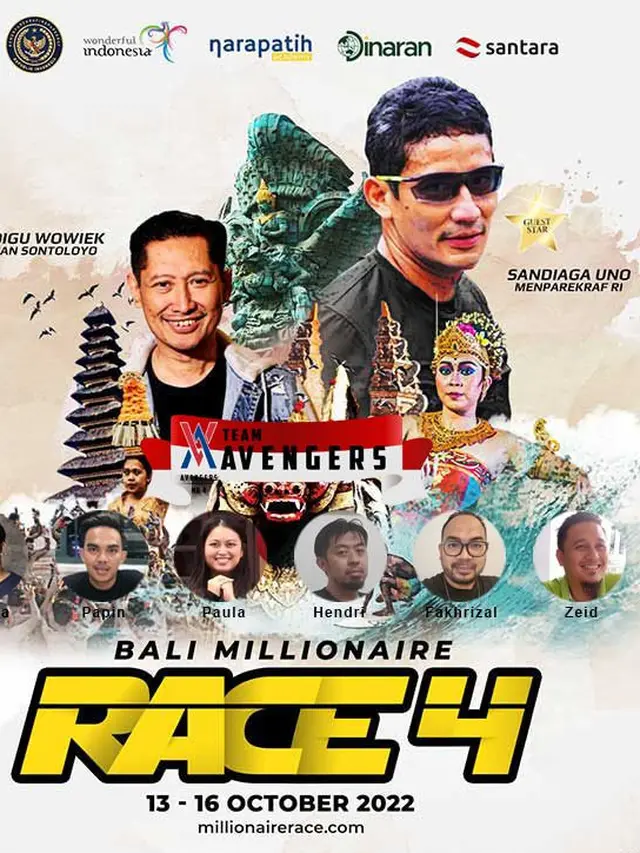 Millionaire Race 4 di Bali
