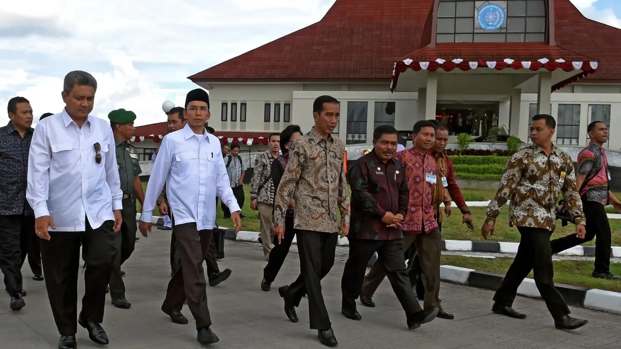 Presiden Joko Widodo Resmikan Kampus IPDN Lombok Tengah