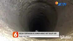 Seorang bocah berusia 13 tahun di Ngawi, Jawa Timur, tercebur sumur yang ada di pinggir jalan desanya, usai korban bersama kawan-kawannya bermain balap lari. Warga bersama TNI dan polisi berhasil mengevakuasi Rizal, dari kedalaman sumur 21 meter.