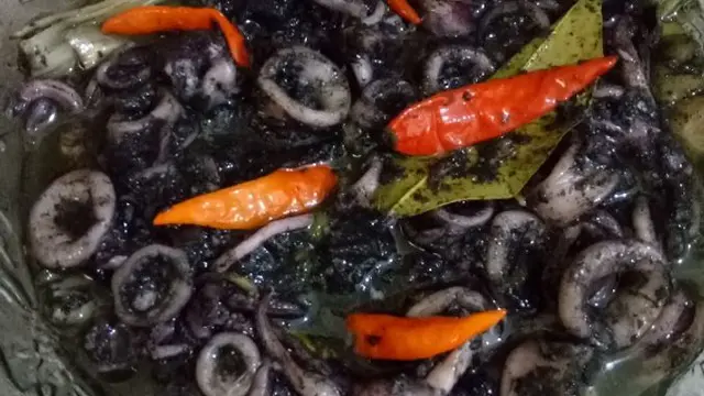 Bumbu Cumi Pedas Hitam