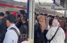 7 Perjalanan KRL Bogor Dibatalkan, Penumpang Menumpuk di Stasiun Depok Baru