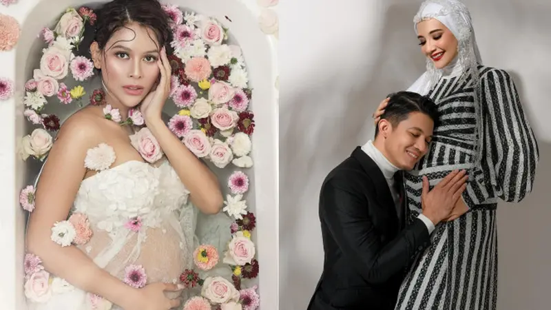 Potret Maternity Shoot 7 Seleb Tanah Air Saat Hamil Anak Pertama