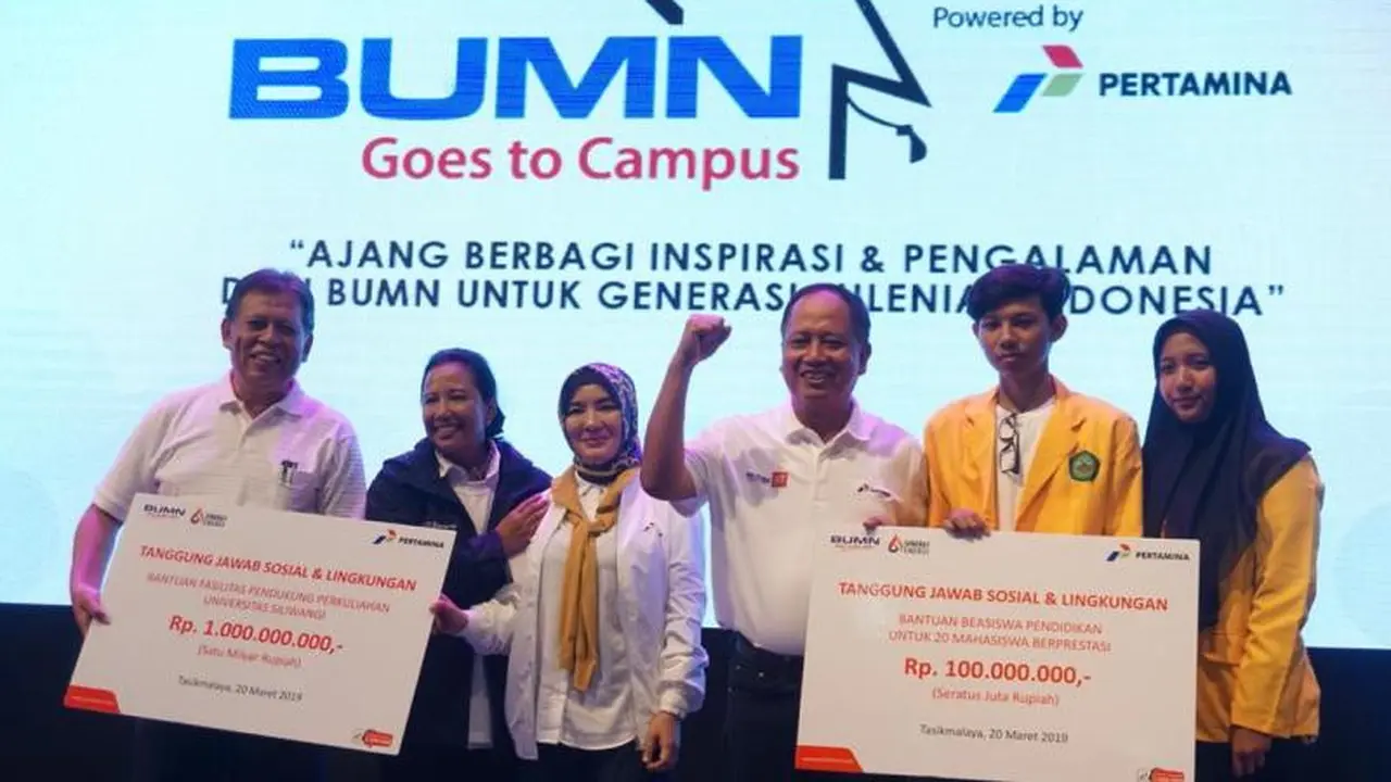 Pertamina Tebar Inspirasi Bagi Generasi Milenial Tasikmalaya