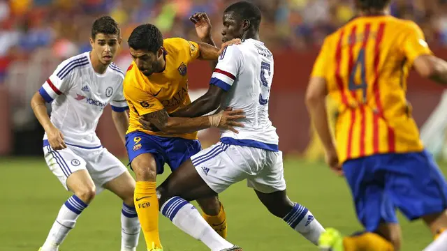 Chelsea vs Barcelona (Patrick Smith/Getty Images/AFP ) 
