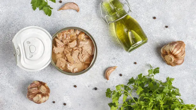 Ilustrasi Tuna Kaleng.