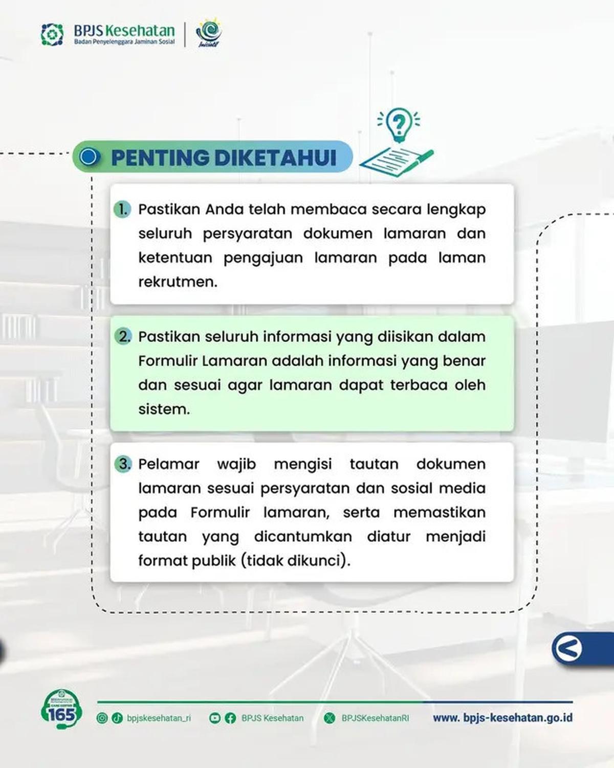 BPJS Buka Lowongan Kerja 2025, Ini Posisi Penempatan dan Persyaratannya